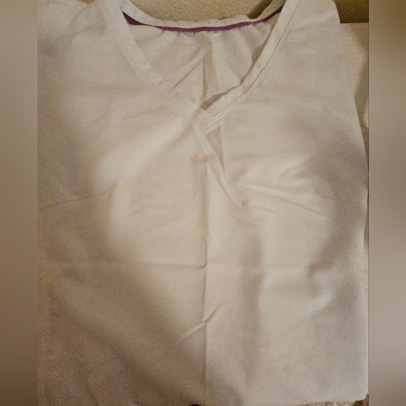 SOLD Tall White Scrub Pants.Size Large. - Picture 7 of 7